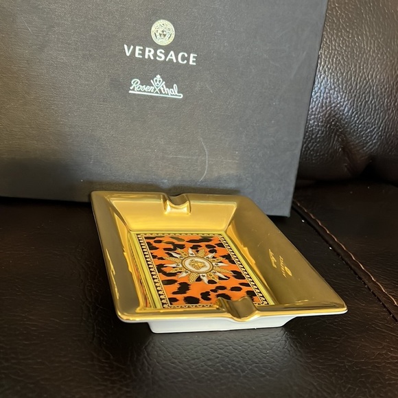 Versace Home jungle animalier Ashtray 5.1” - Picture 8 of 8